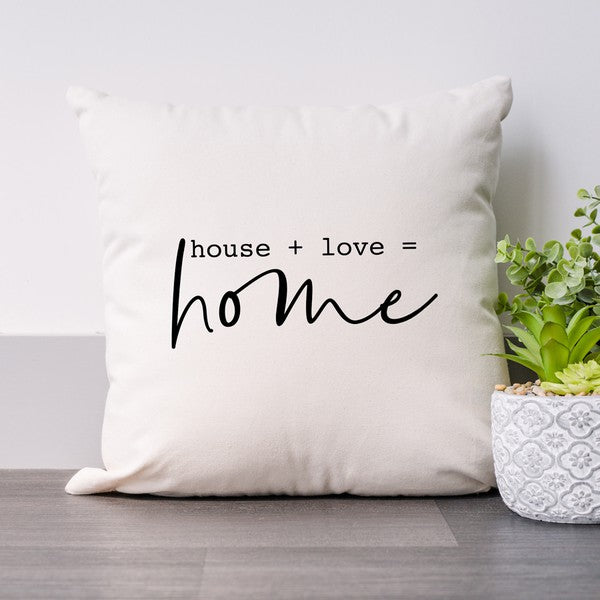 House Love Home Pillow Cover