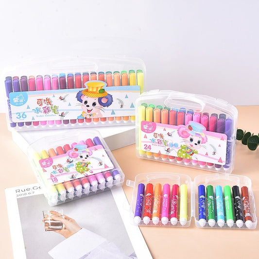 12 Watercolor Pens Non-Toxic