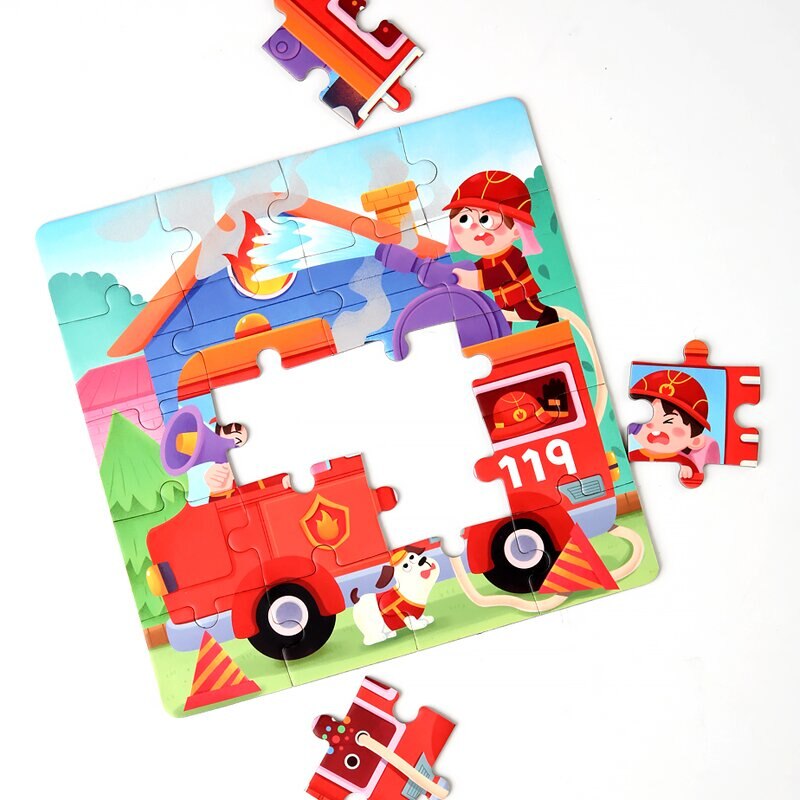 Children's Progressive Puzzle Magnetic Puzzle Young Magnetic Early Education Kindergarten 3 To 6 Years Old Boys And Girls Toys